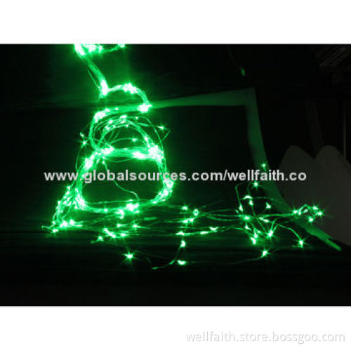 UL LED string lights with waterproof 110V transformer